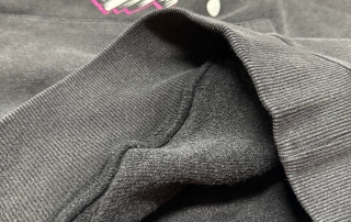 Light Grey Acid Wash French Terry Hoodie Pink Logo