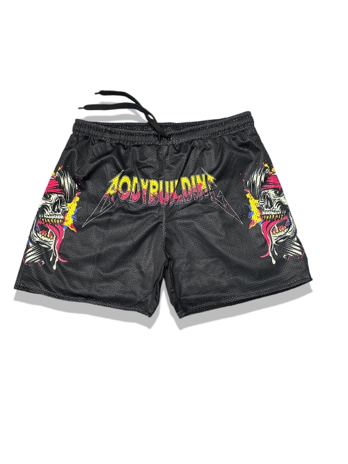 Mesh Shorts Pink Logo