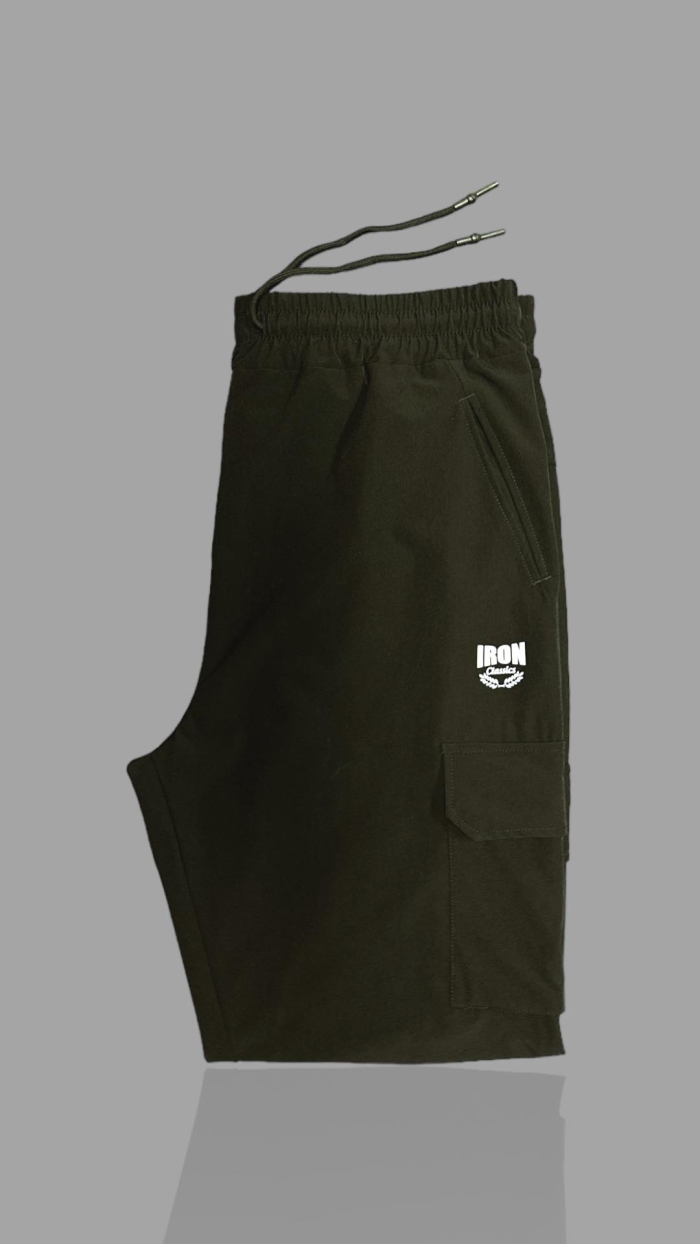 HIGH PERFORMANCE CARGO JOGGERS - BLACK - Image 4