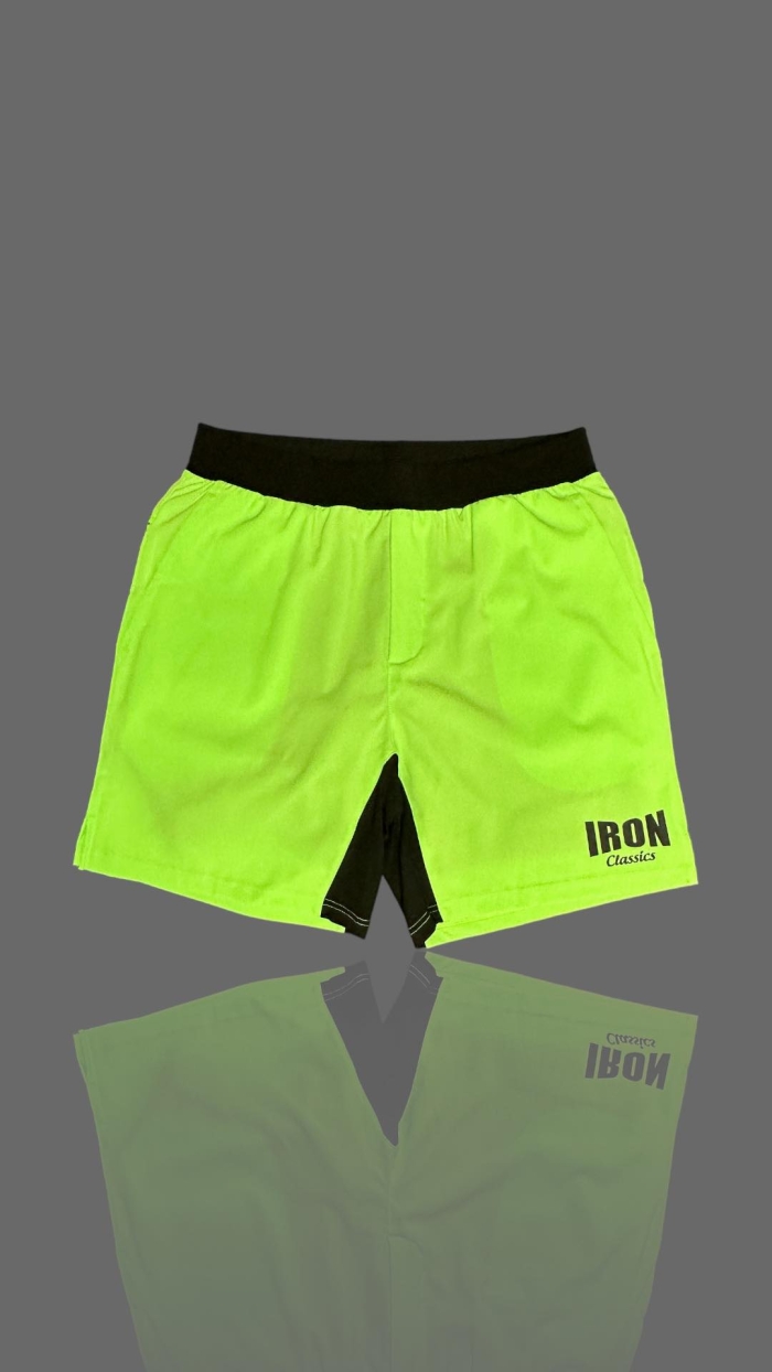 HIGH PERFORMANCE SHORTS - GREEN NEON