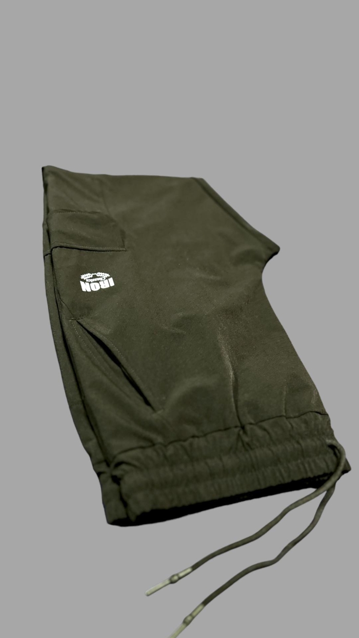 HIGH PERFORMANCE CARGO JOGGERS - BLACK - Image 6