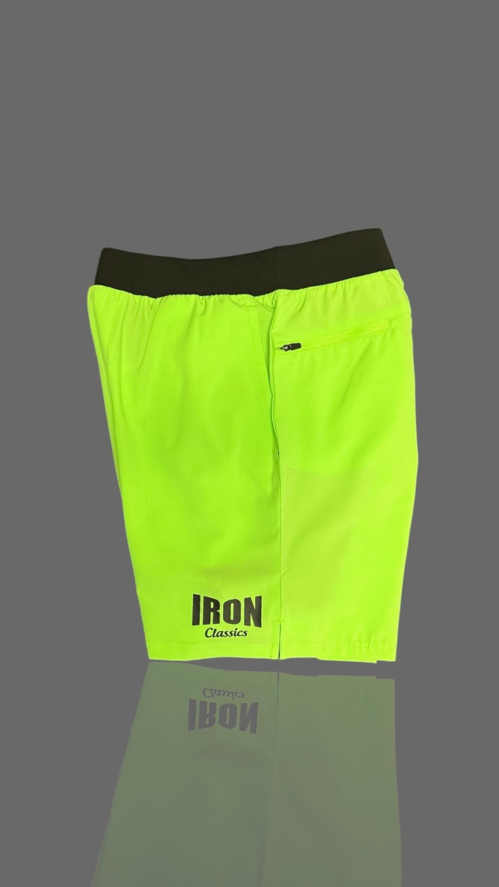 HIGH PERFORMANCE SHORTS - GREEN NEON - Image 4
