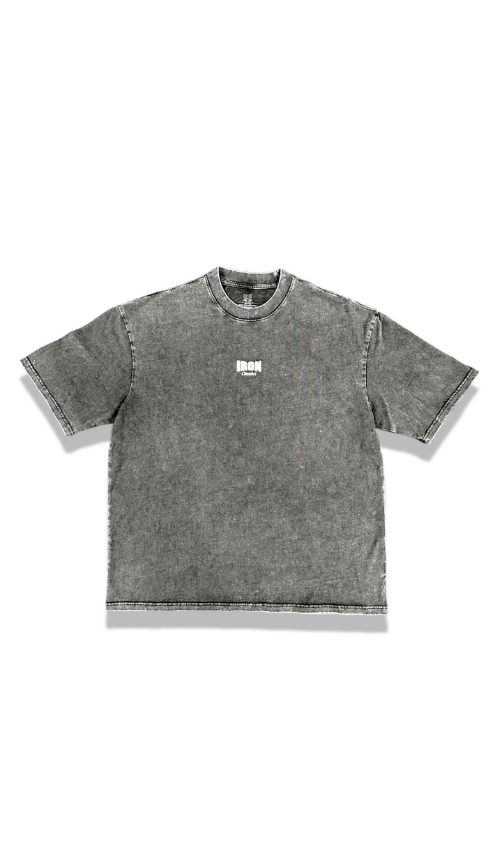 ACID WASH PREMIUM COTTON TEE IC LOGO
