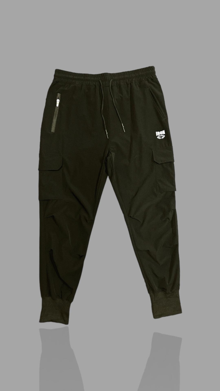 HIGH PERFORMANCE CARGO JOGGERS - BLACK