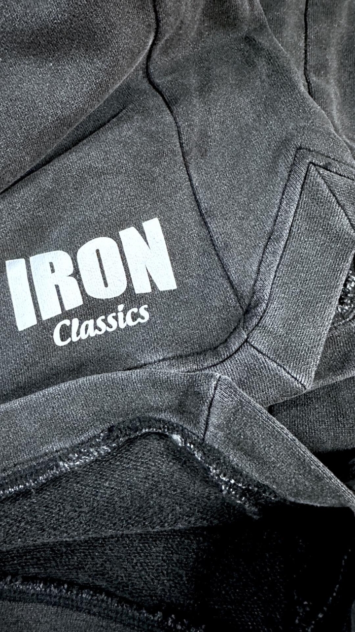 ACID WASH FRENCH TERRY SHORTS IC LOGO - Image 4